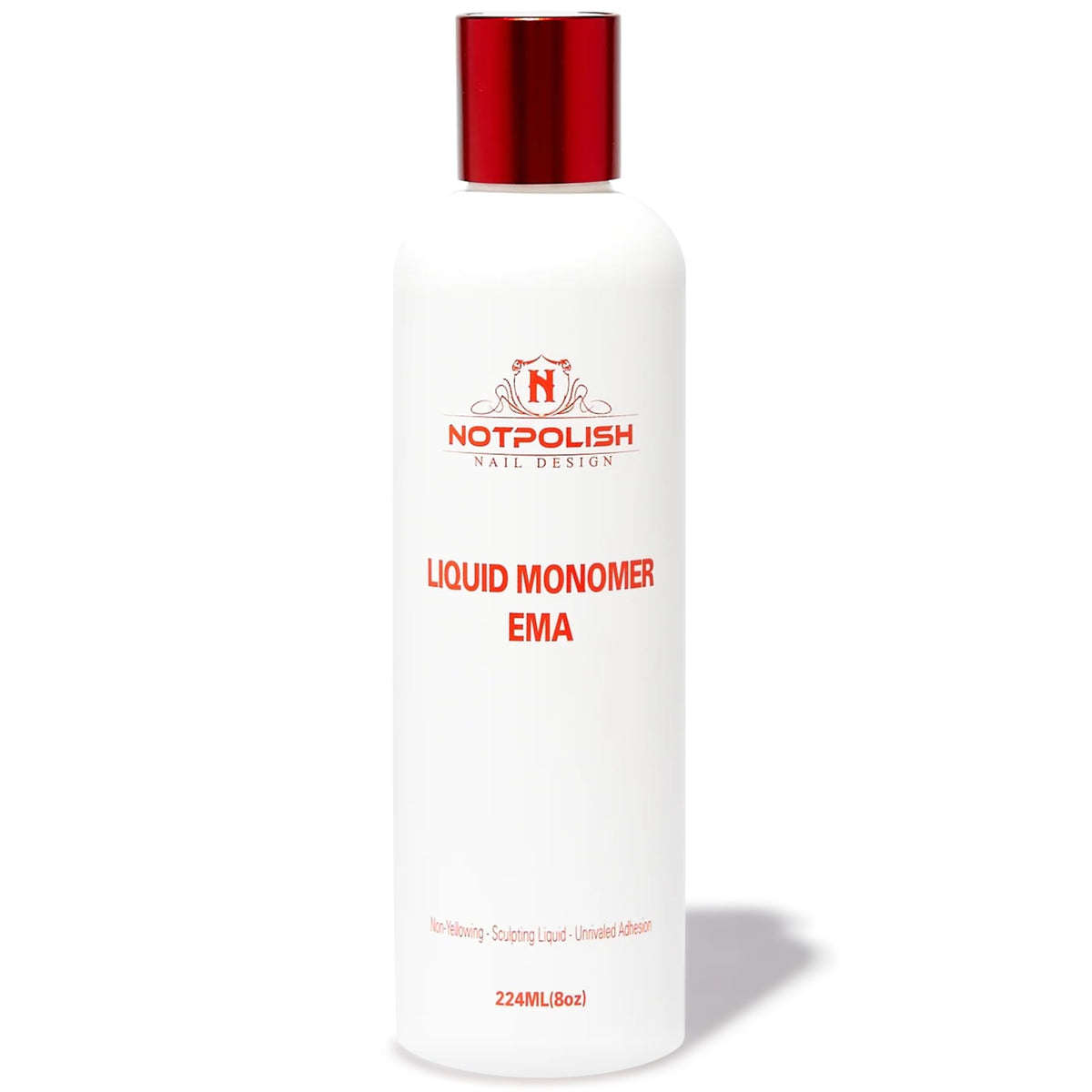 Notpolish Liquid Monomer close-up highlights strong adhesion and precise flow
