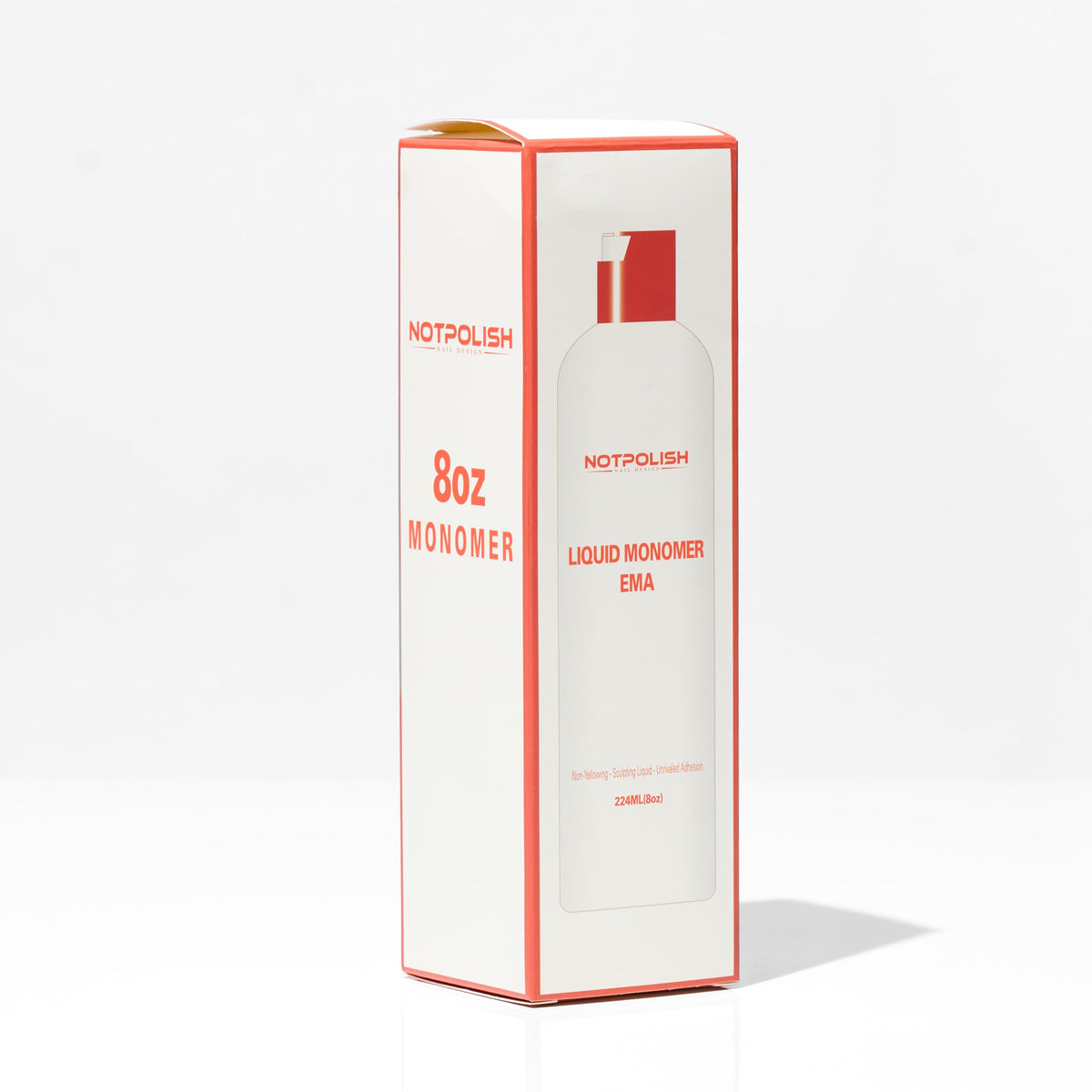 Notpolish Liquid Monomer low-odor formula supports comfortable salon use