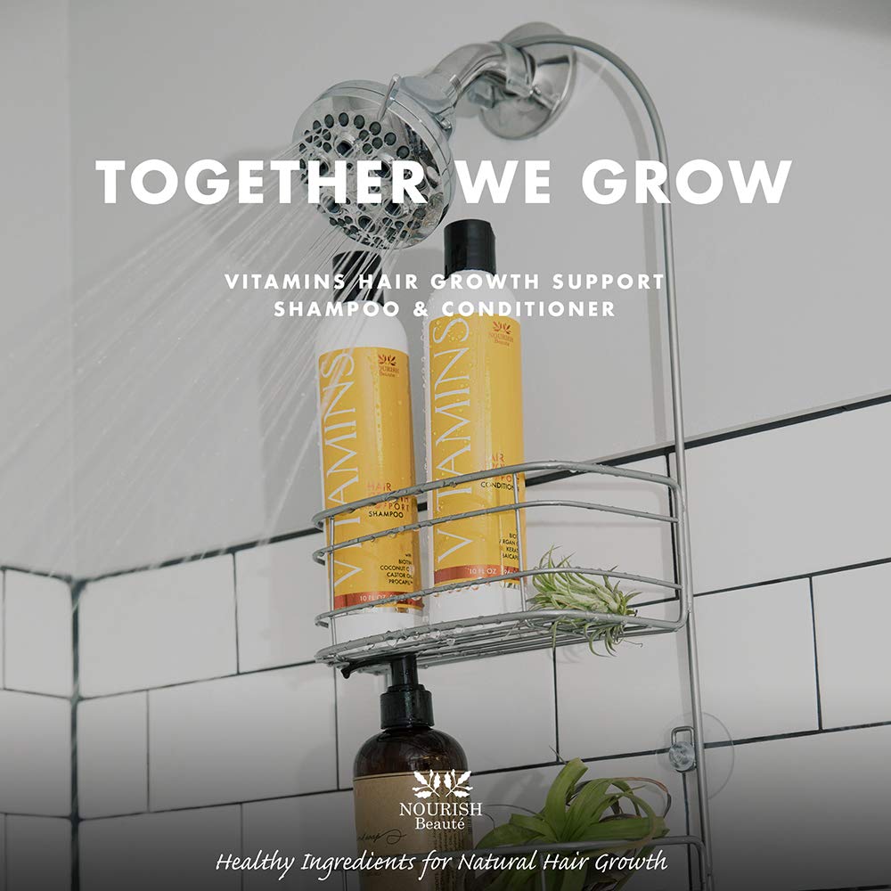Nourish Beaute Vitamins Conditioner ingredients procapil graphic highlight actives