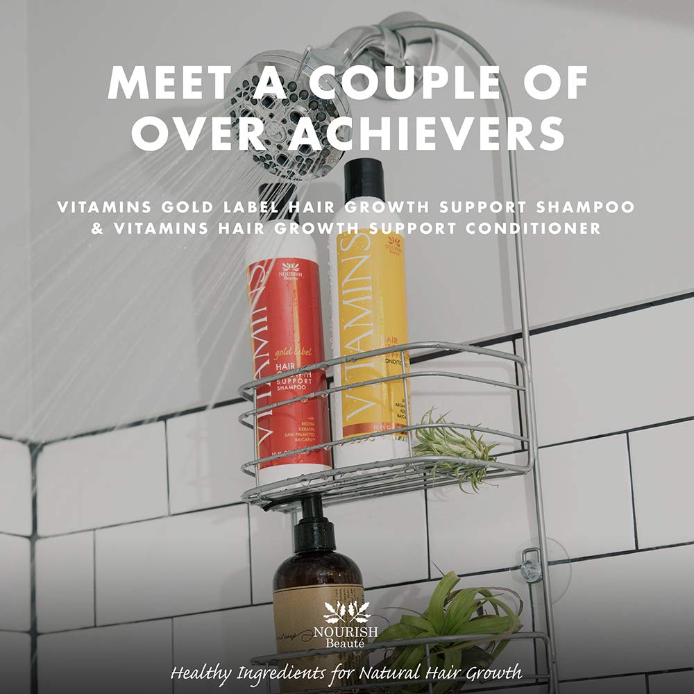 Nourish Beaute Vitamins Conditioner US-made packaging reflects quality