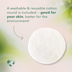 Close-up of Nourish Organic cream texture, rich and fast-absorbing