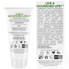 Nourish Organic washable cotton round for gentle facial application