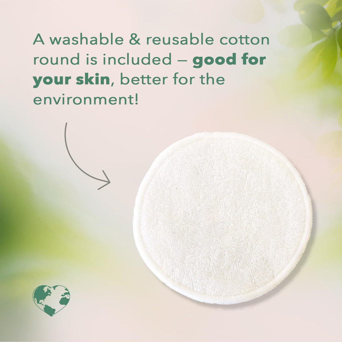 Nourish Organic Watercress Cucumber Face Wash ingredients panel highlights aloe vera and oils