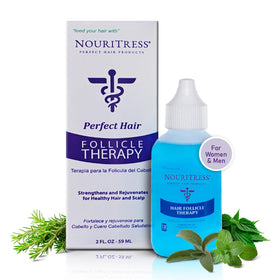 NouriTress Hair Follicle Therapy Serum bottle for daily scalp care.