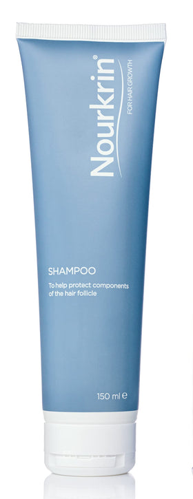 Nourkrin Man conditioner bottle shown for detangling and smoothing.