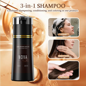 NOVA DYE five-minute wait locks in color with gentleness.