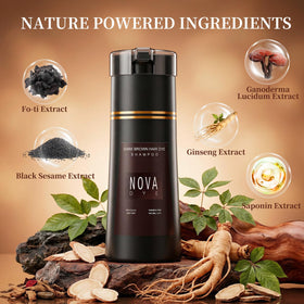 NOVA DYE gloves protect skin while applying color evenly.