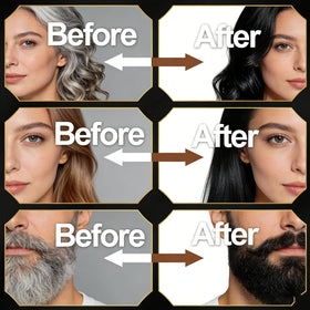 Nova hair shampoo bottle demonstrates no staining on skin during use