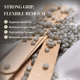 Nova Wax beads designed for full-body use including face and bikini