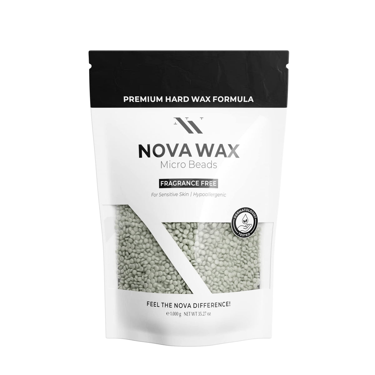 Nova Wax professional wax pot refill showing easy usage