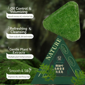 NovaCharm seven-green herbal formula bars gently cleanse the scalp.