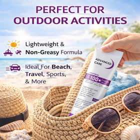 NovaCharm SPF100 used in outdoor sport scenarios for active days