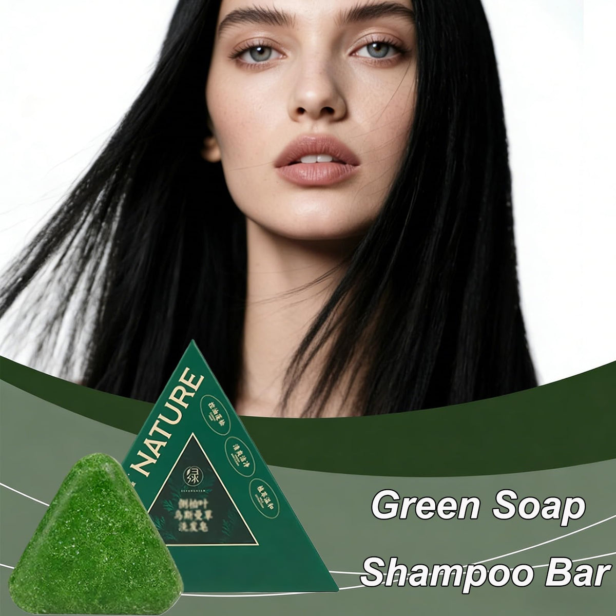 NovaCharm triangle design fits the hand for controlled washing.