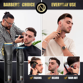 Novah Grooming metal unibody design for premium feel and durability.