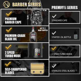Novah Grooming outliner trimmer edge-definition for precise outlining and detailing.