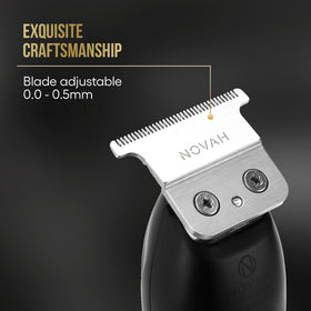 NOVAH Hair Trimmer Replacement Blade made from high-carbon stainless steel for precise, even trims.