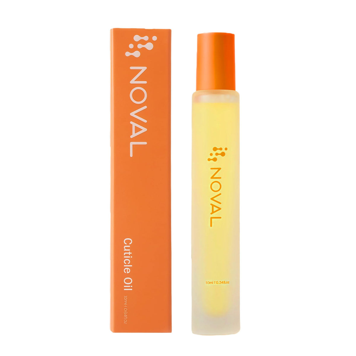 NOVAL Rollerball Cuticle Oil front bottle for on-the-go hydration.