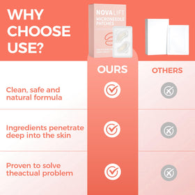 NOVALIFT Eye Patches provide an easy at-home routine.