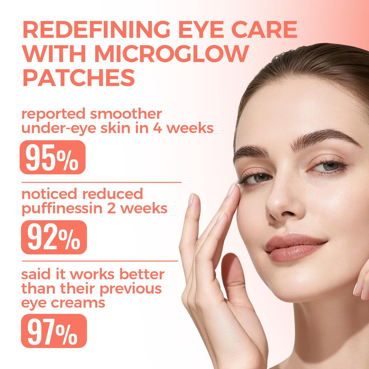 NOVALIFT Eye Patches overnight wear lock in moisture.