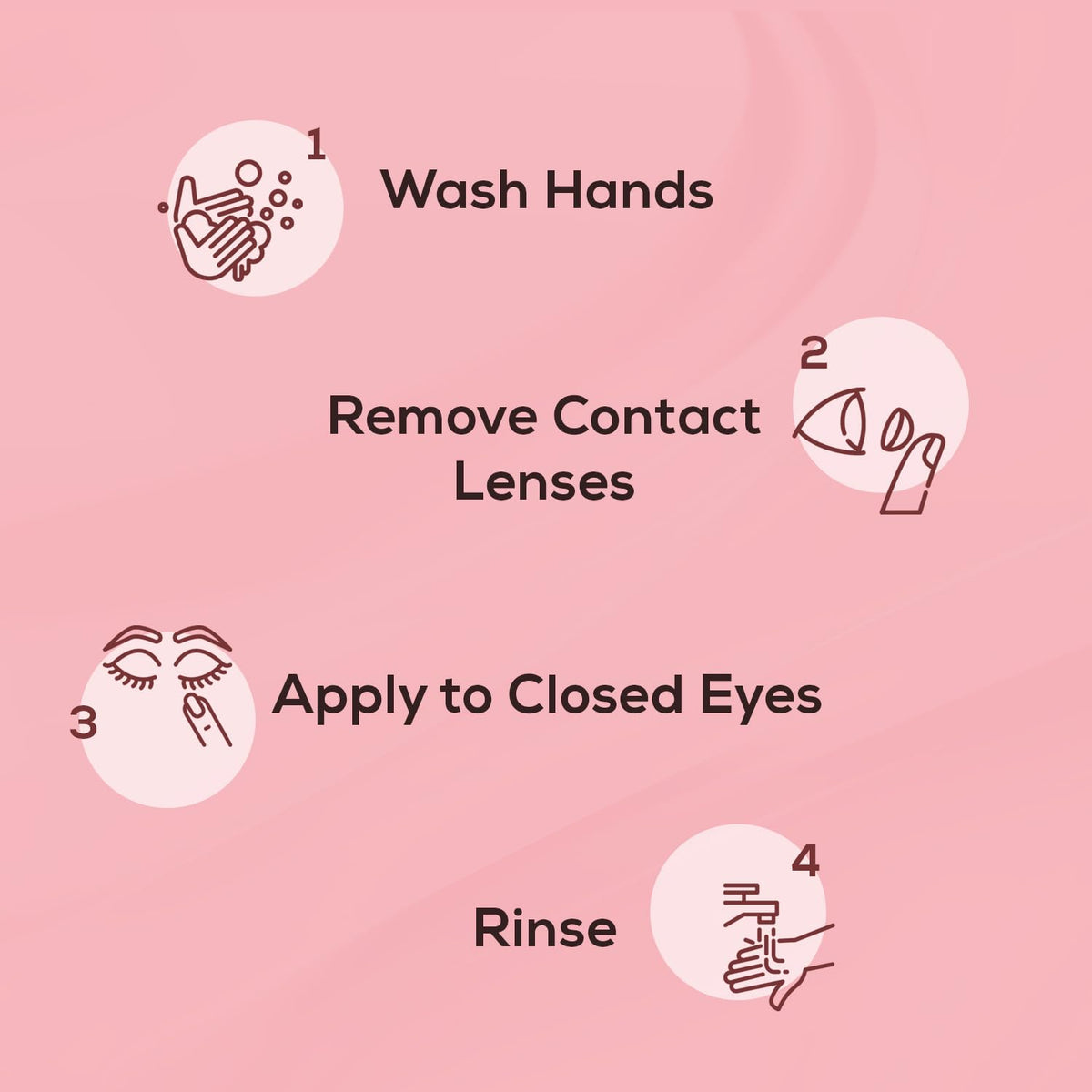 NOVEHA Chamomile extract soothing redness around the eyes.