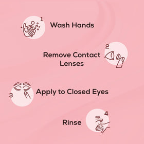 NOVEHA Chamomile extract soothing redness around the eyes.