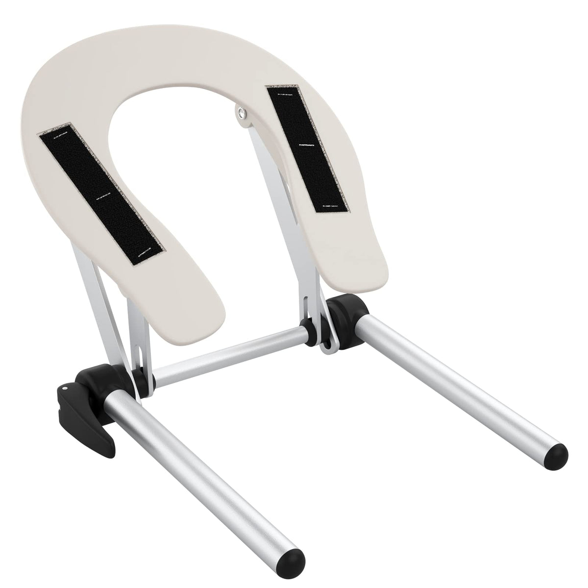 Noverlife aluminum universal face cradle with adjustable headrest for comfortable massage sessions.