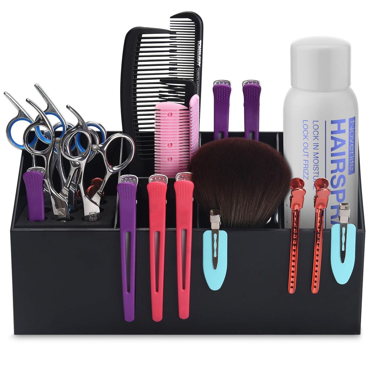 Noverlife bathroom shelf organizer for combs and shavers