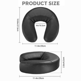 Noverlife soft cushion supports prone or supine positions for relaxation.