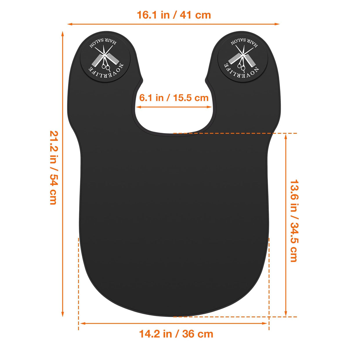 Noverlife durable silicone material withstands daily salon use