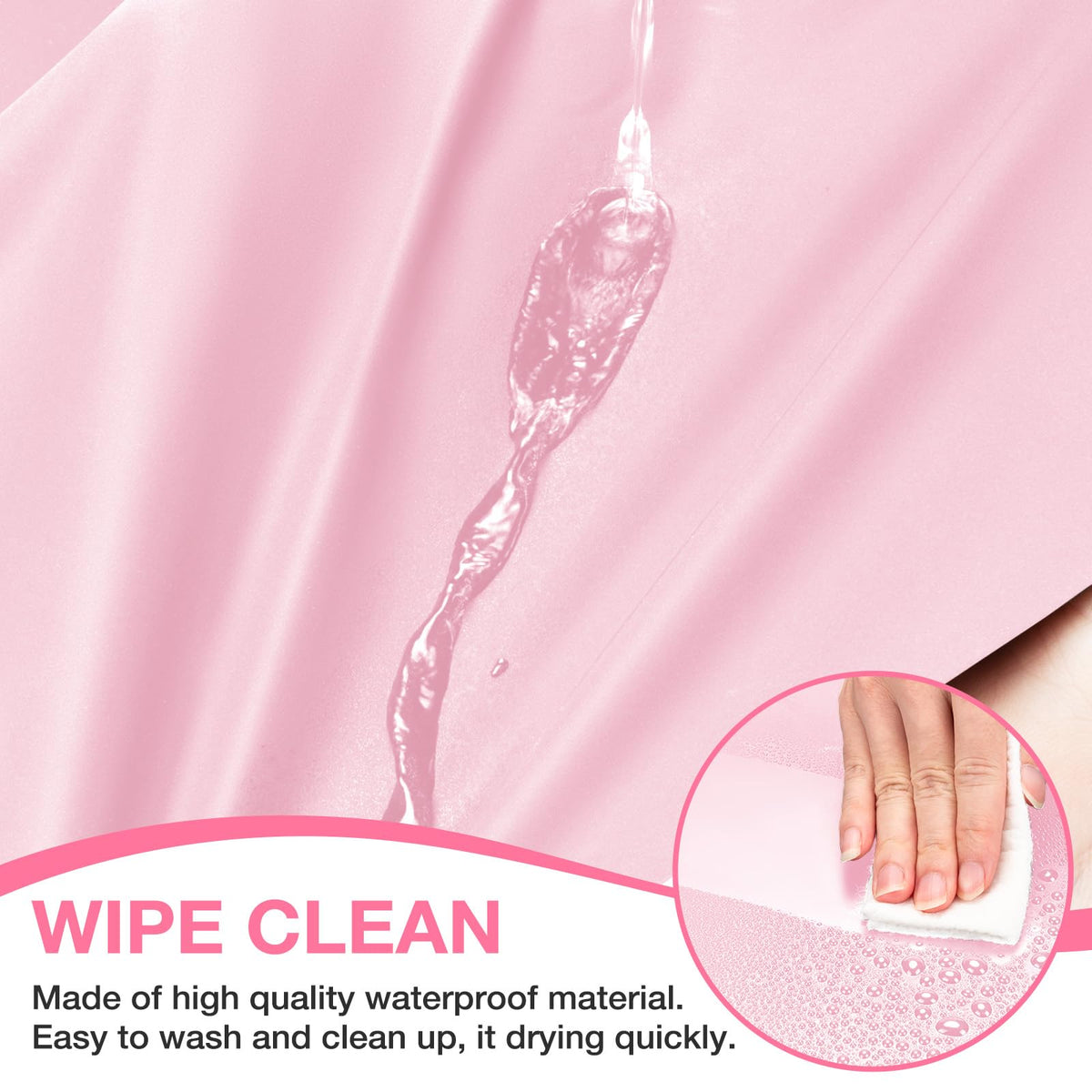 Noverlife easy-clean wax pad wipes down quickly after use.