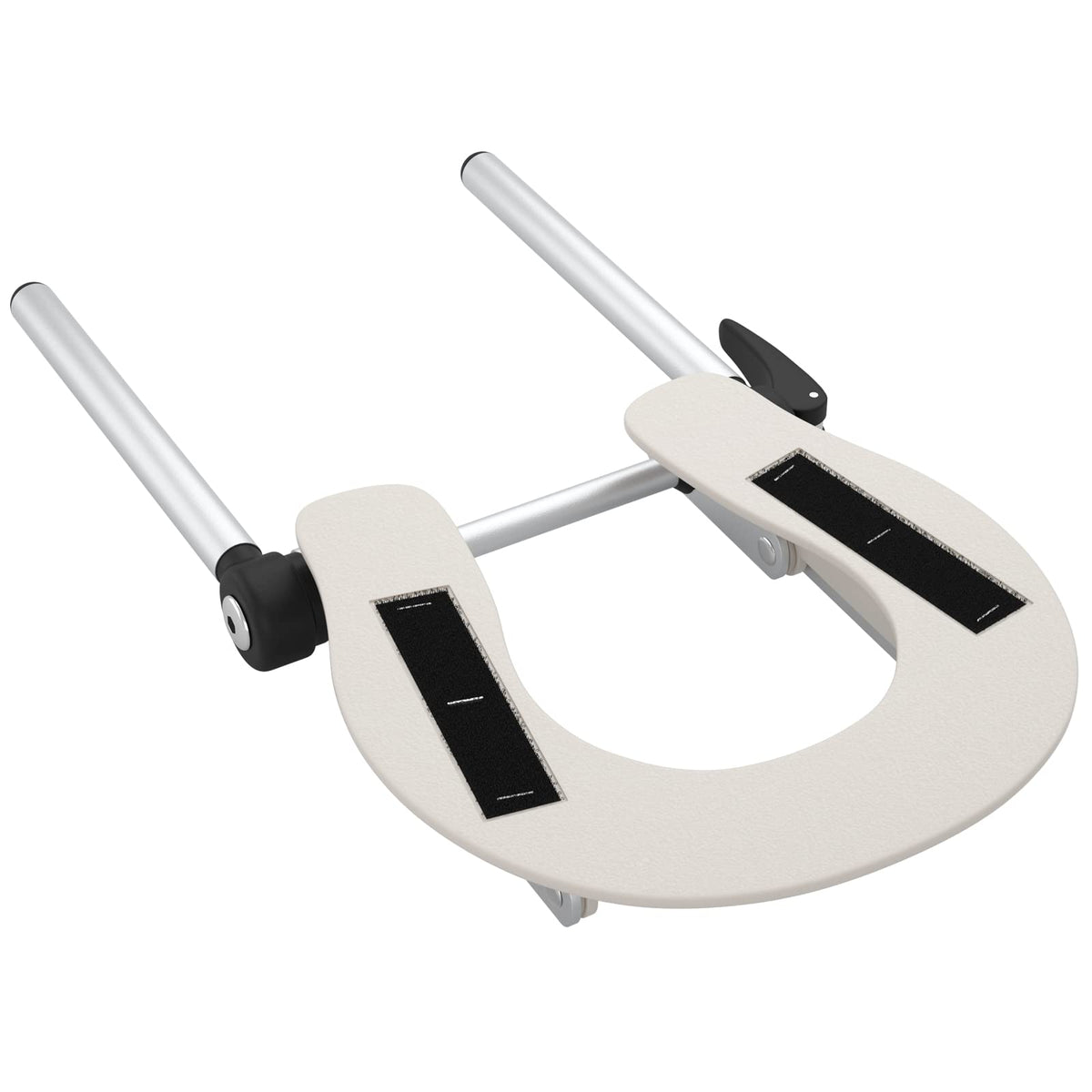Noverlife face cradle curve fits varied faces, reducing pressure points during treatments.