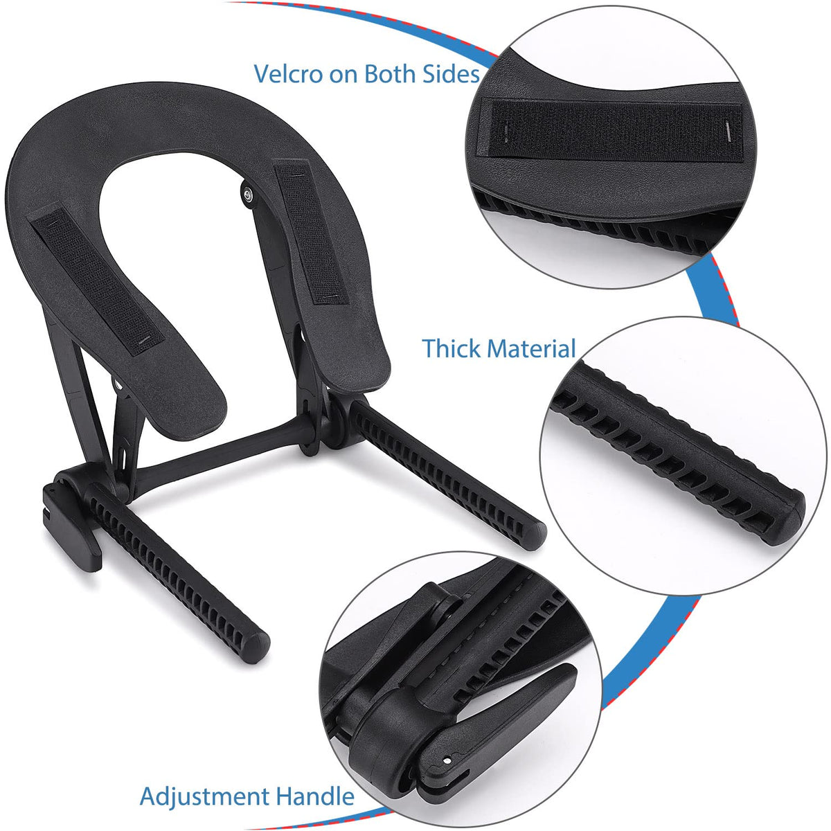 Noverlife Face Cradle fits most tables with 19 cm pole distance