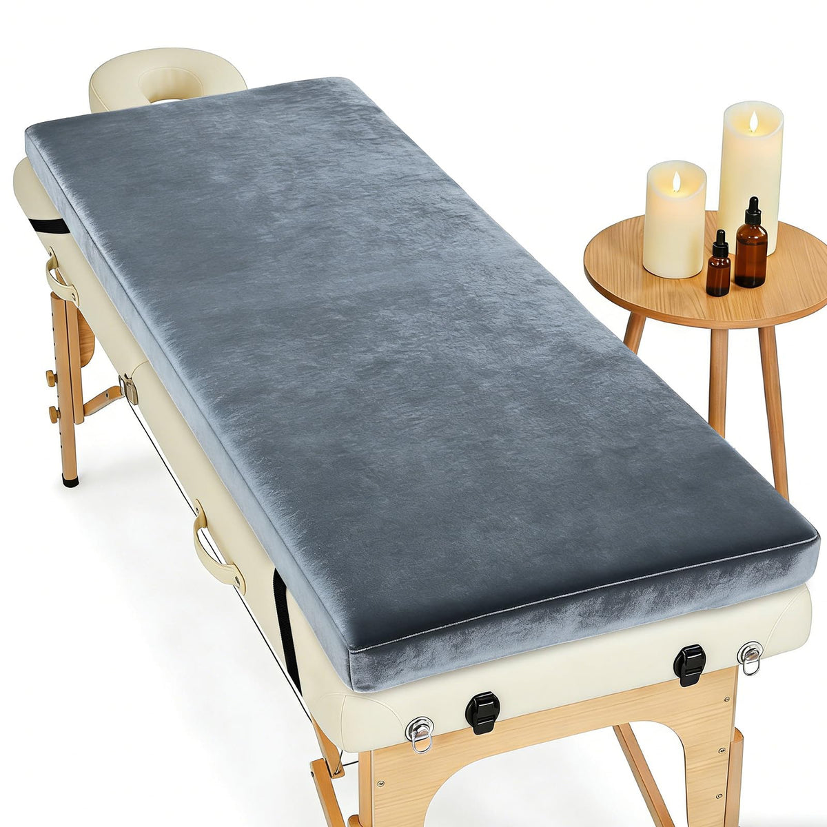 Noverlife massage bed topper layer construction provides durable, balanced support