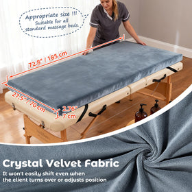 Noverlife topper memory-foam layer contours softly for pressure relief