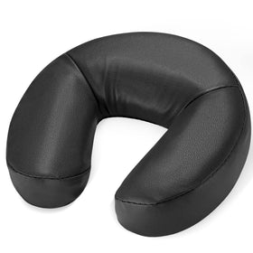Noverlife massage face cradle cushion on a table for client comfort.