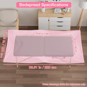 Noverlife portable foldable bed cover is travel-friendly for mobile services.