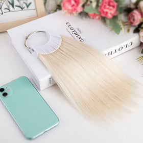 Noverlife salon-grade swatches support rapid color training and client shade selection.