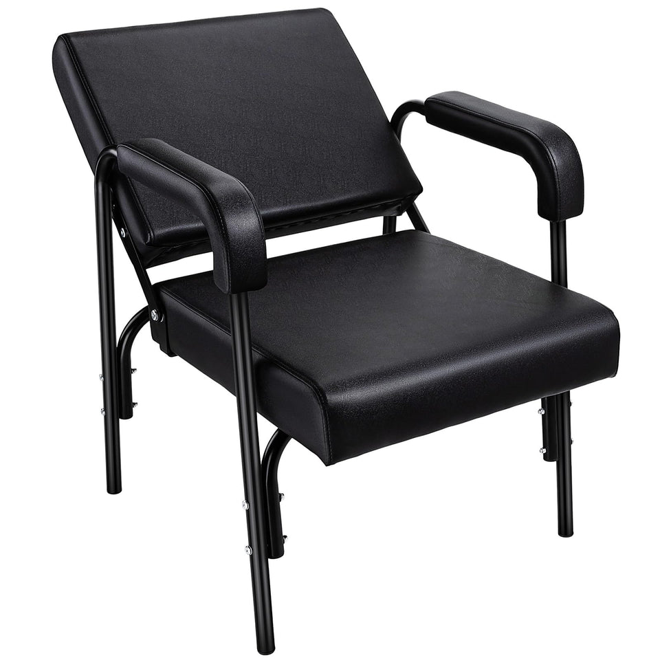 Noverlife salon shampoo chair auto-recline thick seat for client comfort during washes
