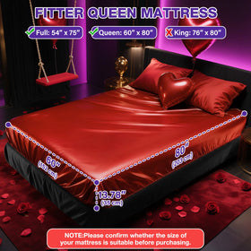 Noverlife Vinyl Queen mattress offers waterproof and oilproof protection for easy cleanup.