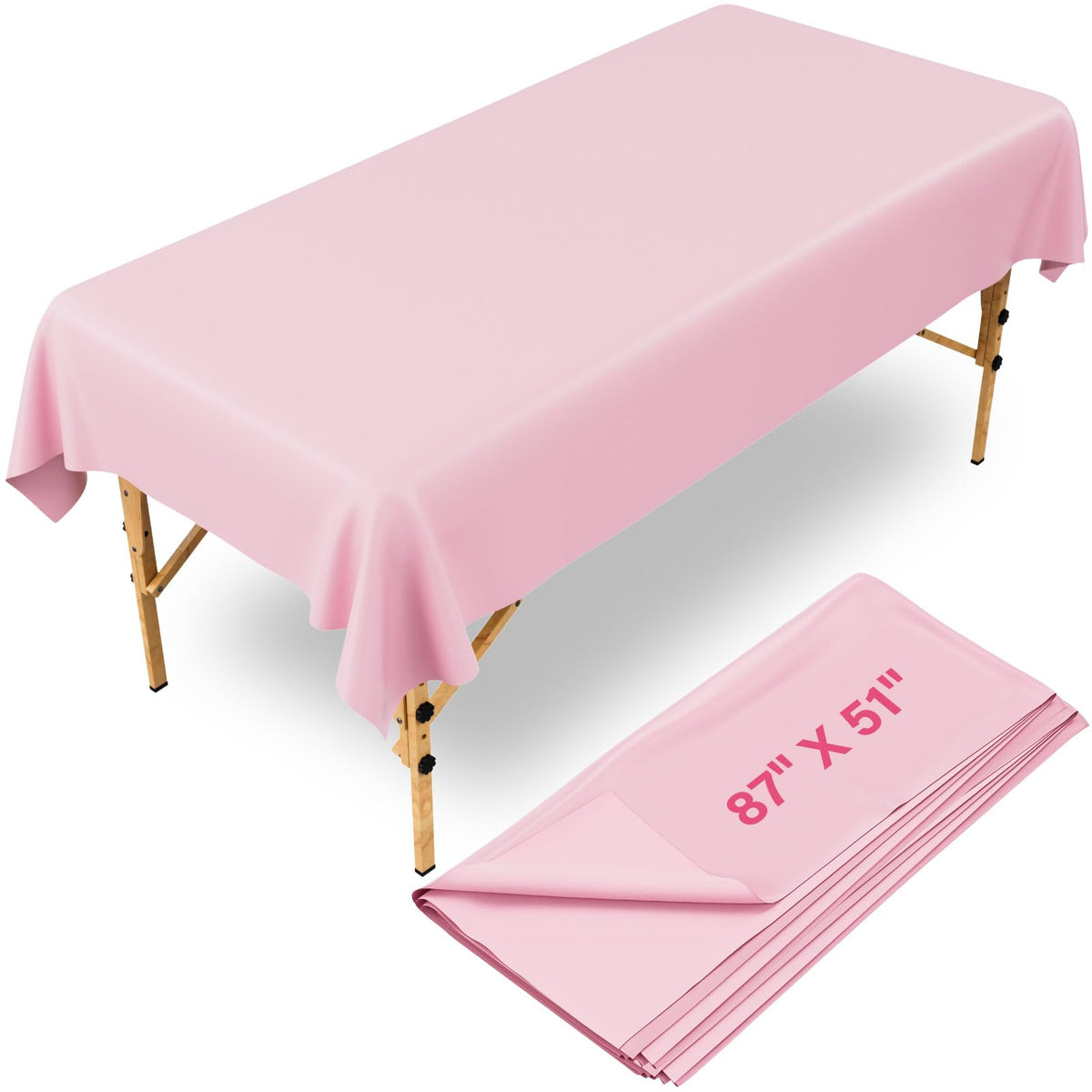 Noverlife wax pad on a massage bed protects against wax and spills.