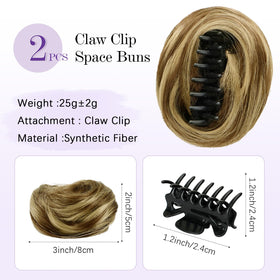 NOVFLKW Space Bun Drawstring Secure: snug fit for dancing or events.