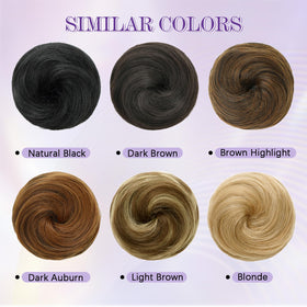 NOVFLKW Space Bun Everyday Updo: versatile accessory for daily wear and quick transformations.