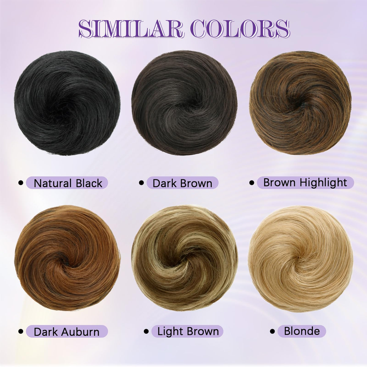 NOVFLKW Space Bun ideal for weddings and events to add playful flair.