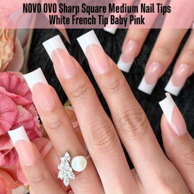 NOVO OVO nail tips come in 15 sizes for a precise fit across nail shapes.