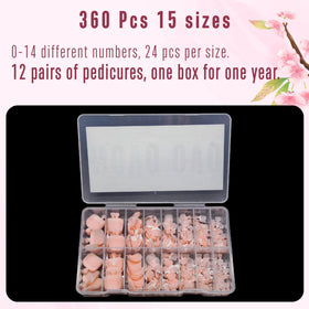 NOVO OVO 360 pieces for multiple pedicures and value