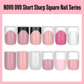 NOVO OVO creative nail tips invite versatile looks across popular shapes.