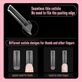NOVO OVO cuticle-edge pre-filed design simplifies bonding and prep
