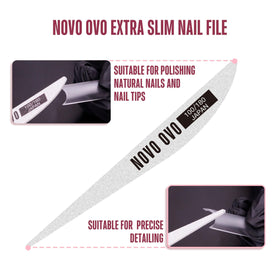 NOVO OVO dual forms for toe or hand nail extensions