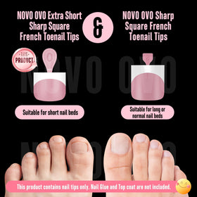 NOVO OVO enlarged handle for easier placement during DIY pedicures