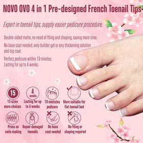 NOVO OVO ergonomic soft-gel toe tips for comfortable wear